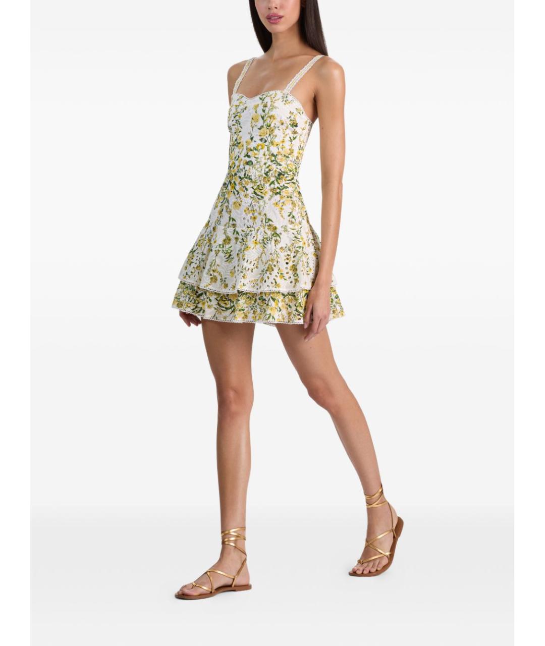 ALICE+OLIVIA Мульти повседневное платье, фото 6