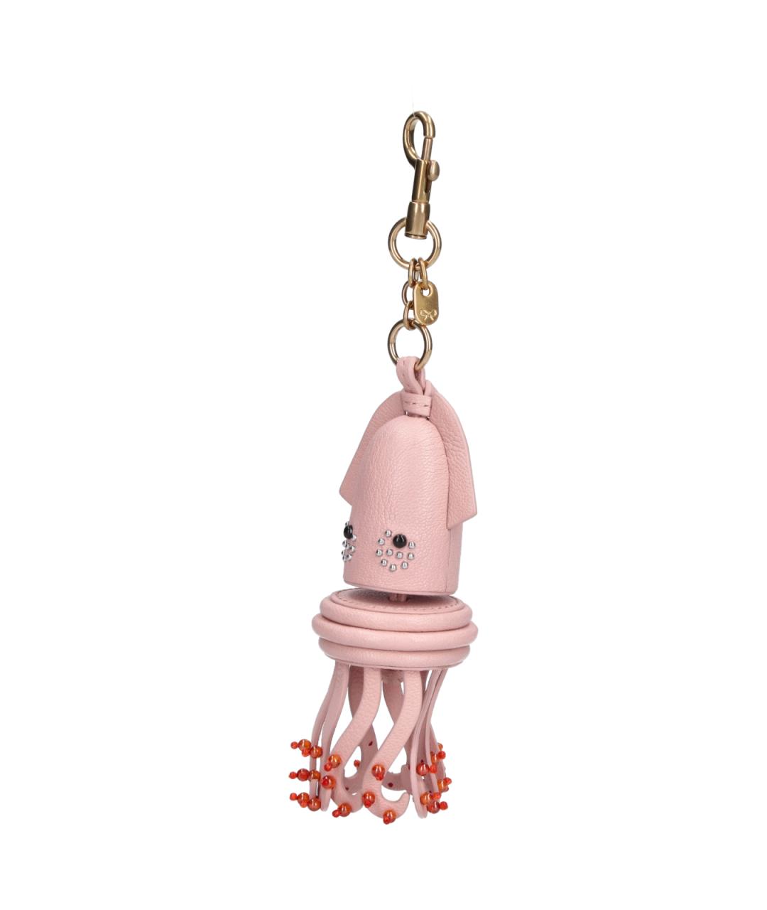 ANYA HINDMARCH Розовый брелок, фото 2