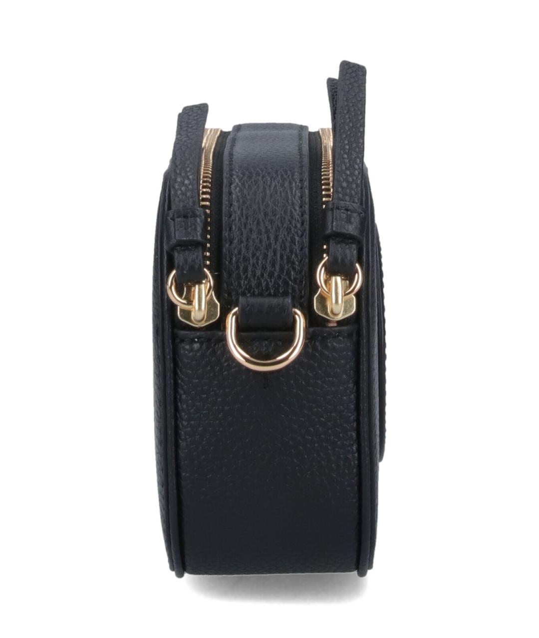 TORY BURCH Черная кожаная сумка через плечо, фото 5