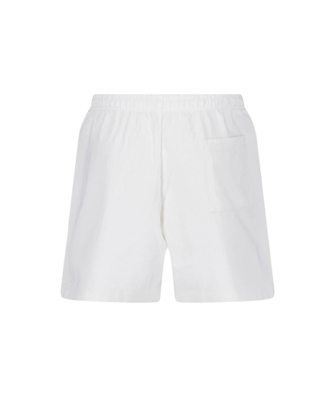 SPORTY AND RICH Белые хлопковые шорты, фото 2