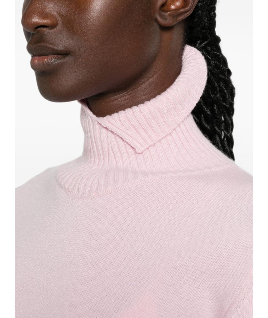 JIL SANDER Розовый джемпер / свитер, фото 3