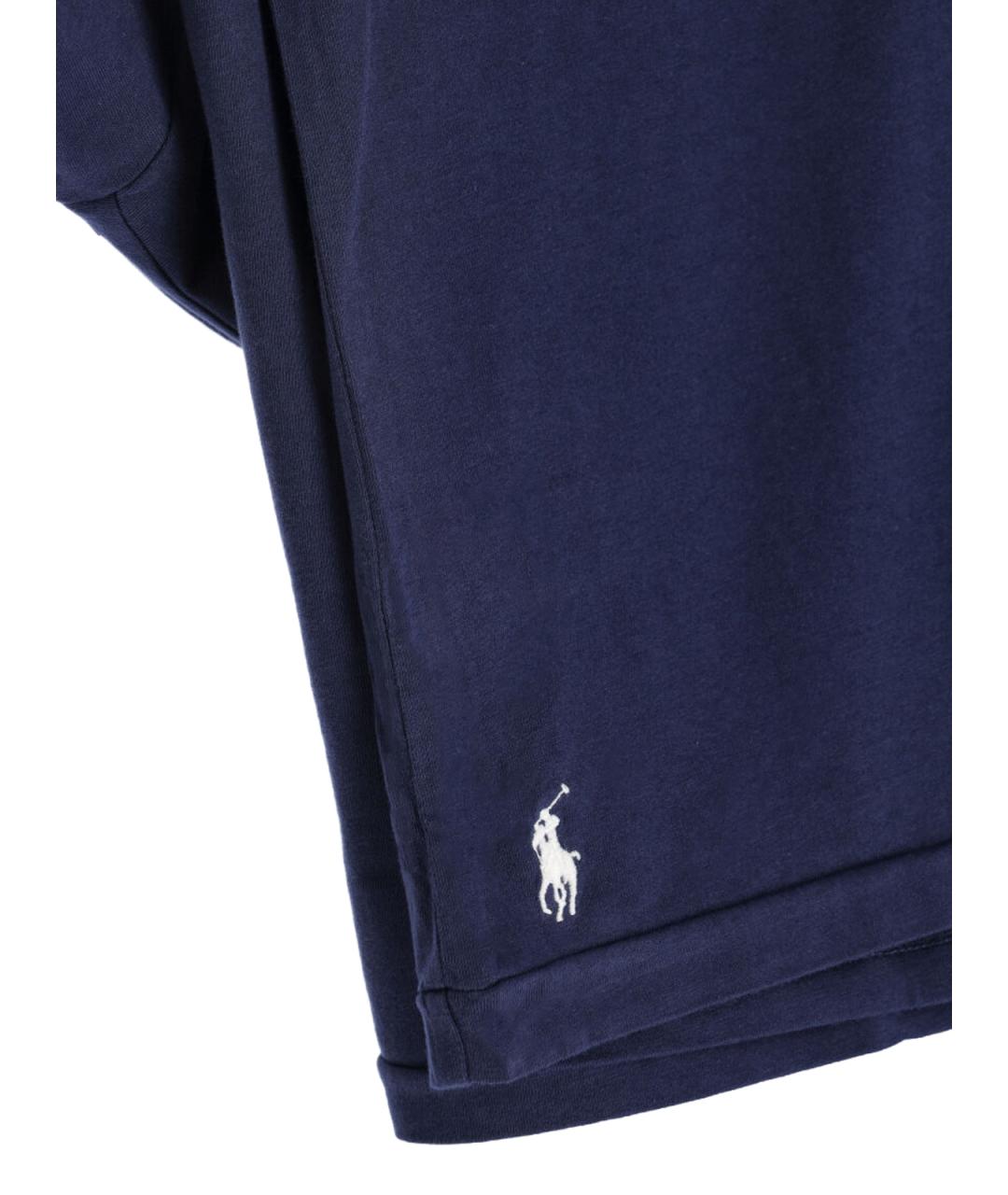 POLO RALPH LAUREN Синяя хлопковая футболка, фото 3