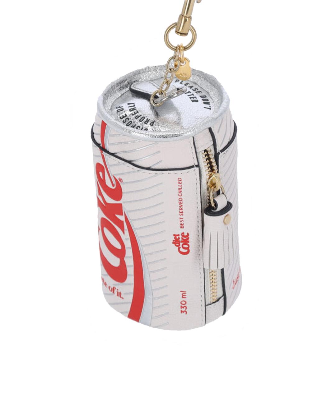 ANYA HINDMARCH Белый брелок, фото 4