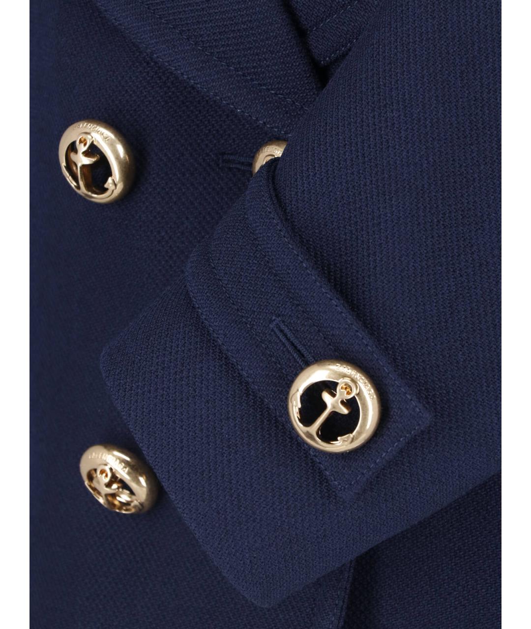 BALENCIAGA Синяя шерстяная куртка, фото 5