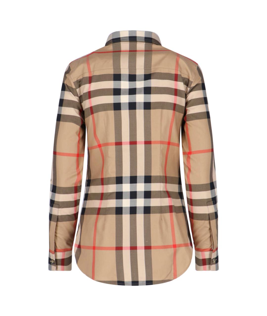 BURBERRY Мульти хлопковая рубашка, фото 2
