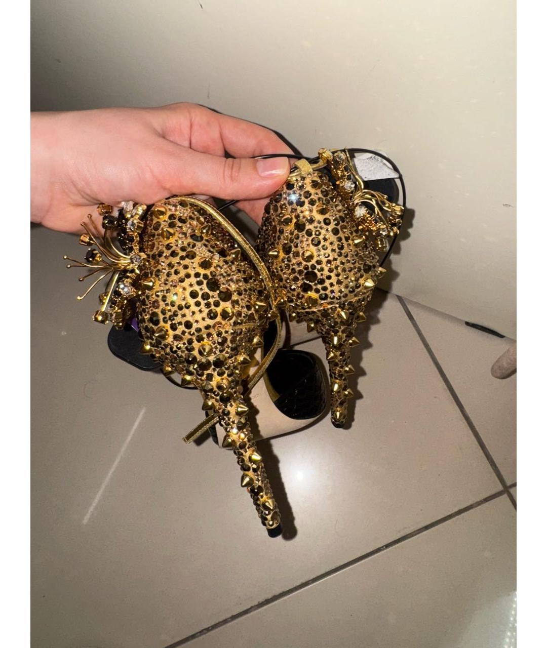 DSQUARED2 Черные кожаные туфли, фото 3