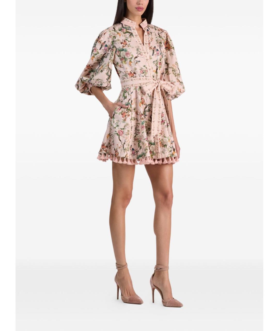 ALICE+OLIVIA Розовое повседневное платье, фото 3