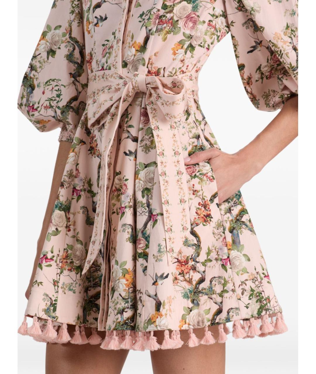 ALICE+OLIVIA Розовое повседневное платье, фото 2