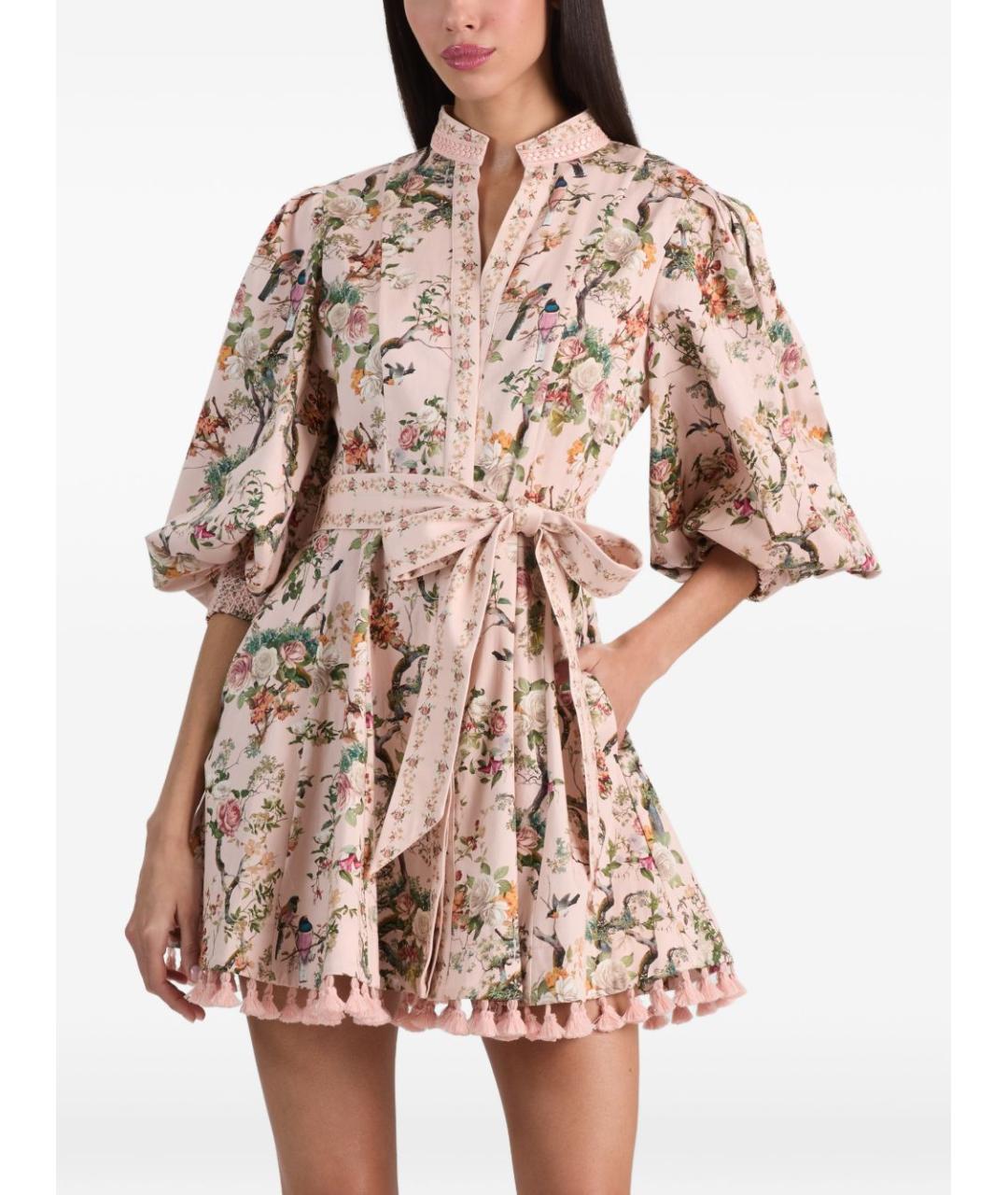 ALICE+OLIVIA Розовое повседневное платье, фото 5