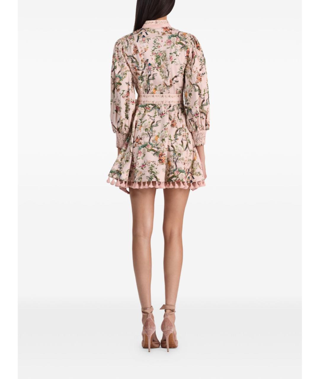 ALICE+OLIVIA Розовое повседневное платье, фото 4