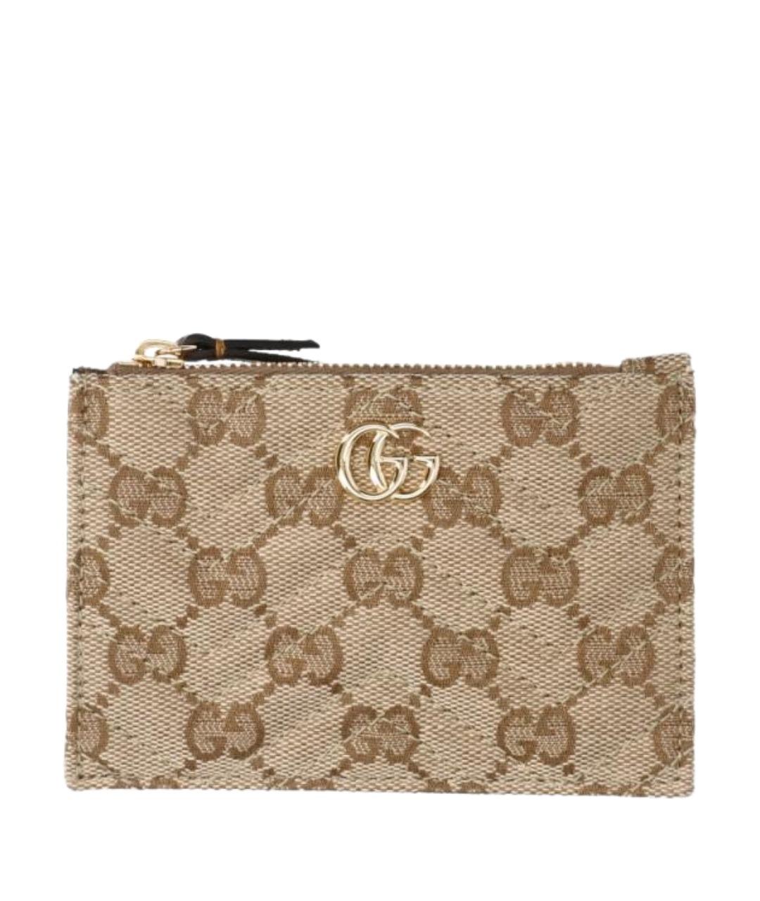 GUCCI Бежевый кардхолдер, фото 1