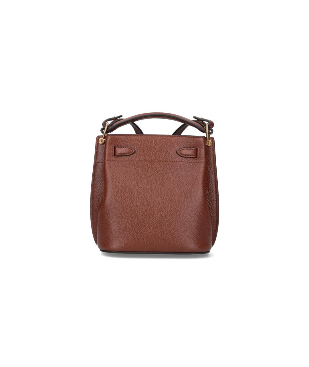 MULBERRY Коричневая кожаная сумка тоут, фото 3
