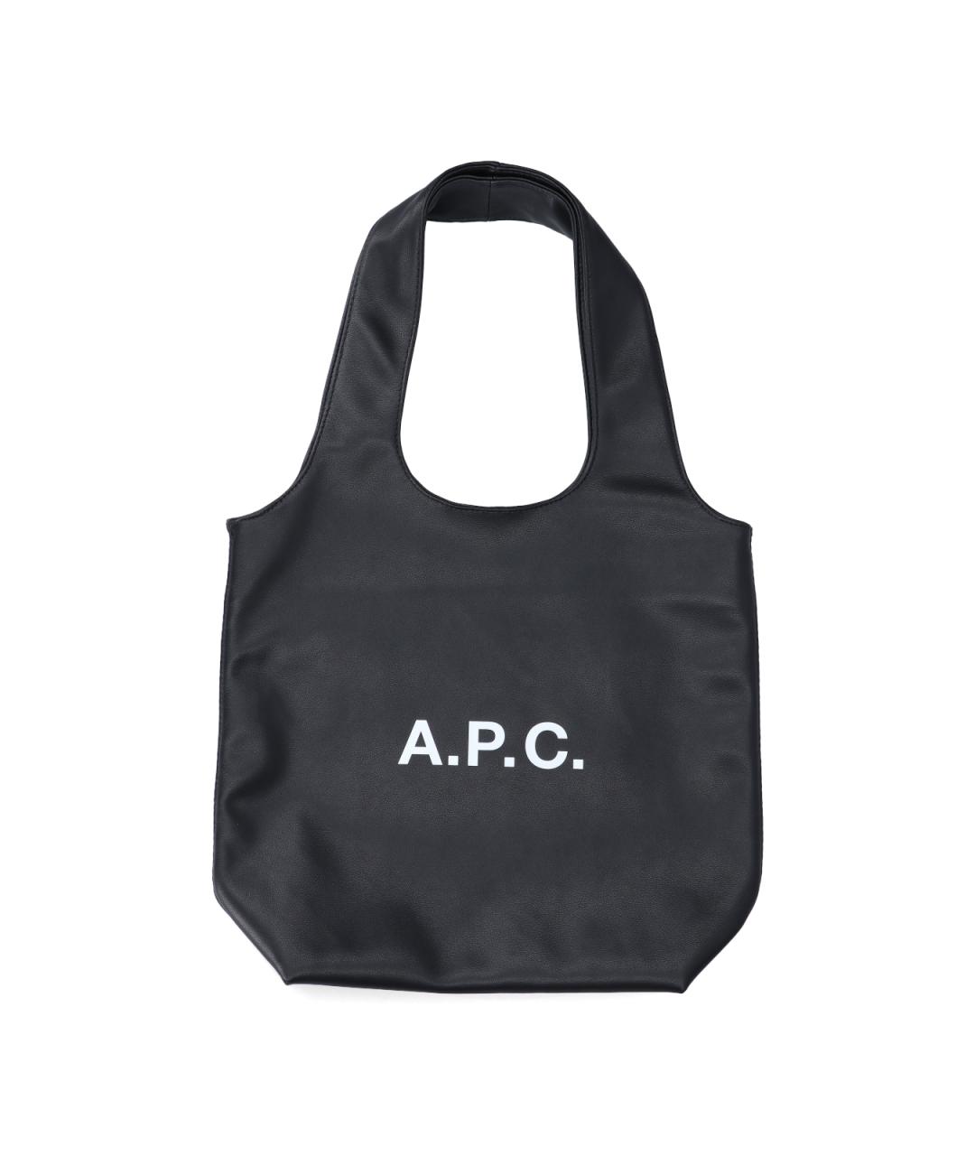 A.P.C. Черная сумка тоут, фото 1