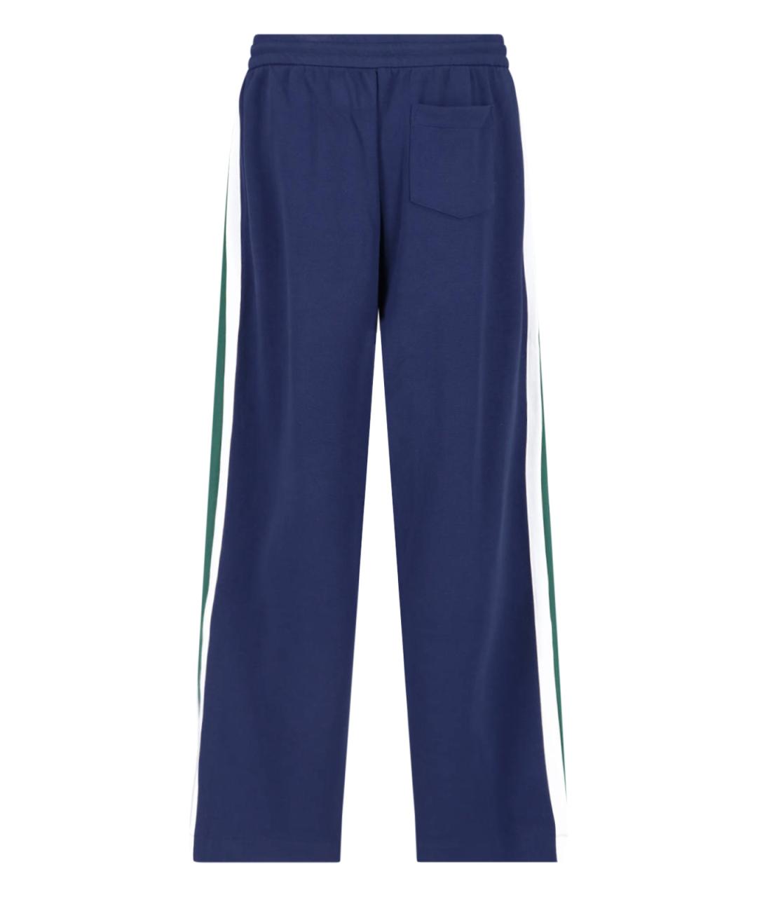 POLO RALPH LAUREN Синие хлопковые повседневные брюки, фото 2