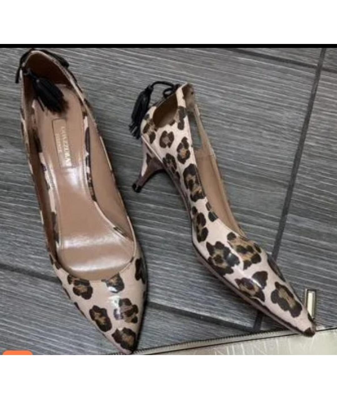 AQUAZZURA Туфли из лакированной кожи, фото 5