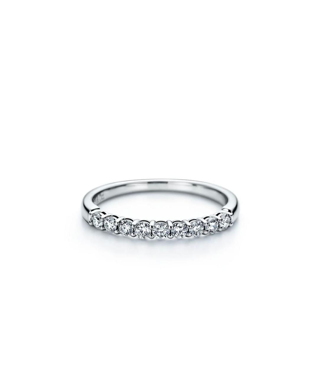 TIFFANY&CO Серебряное платиновое кольцо, фото 1