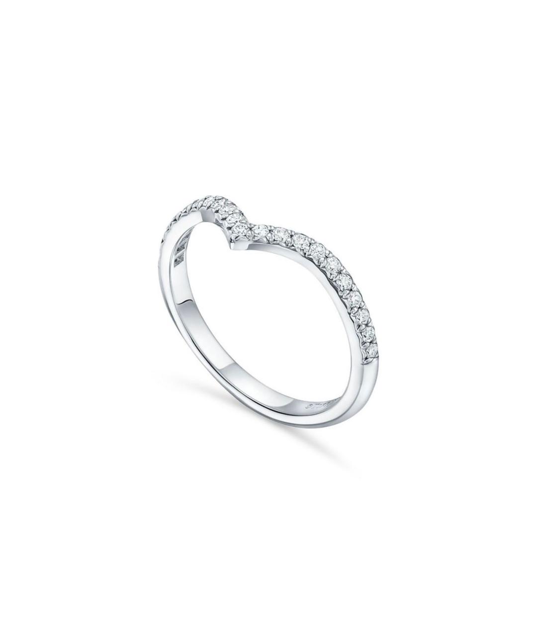 TIFFANY&CO Серебряное платиновое кольцо, фото 2