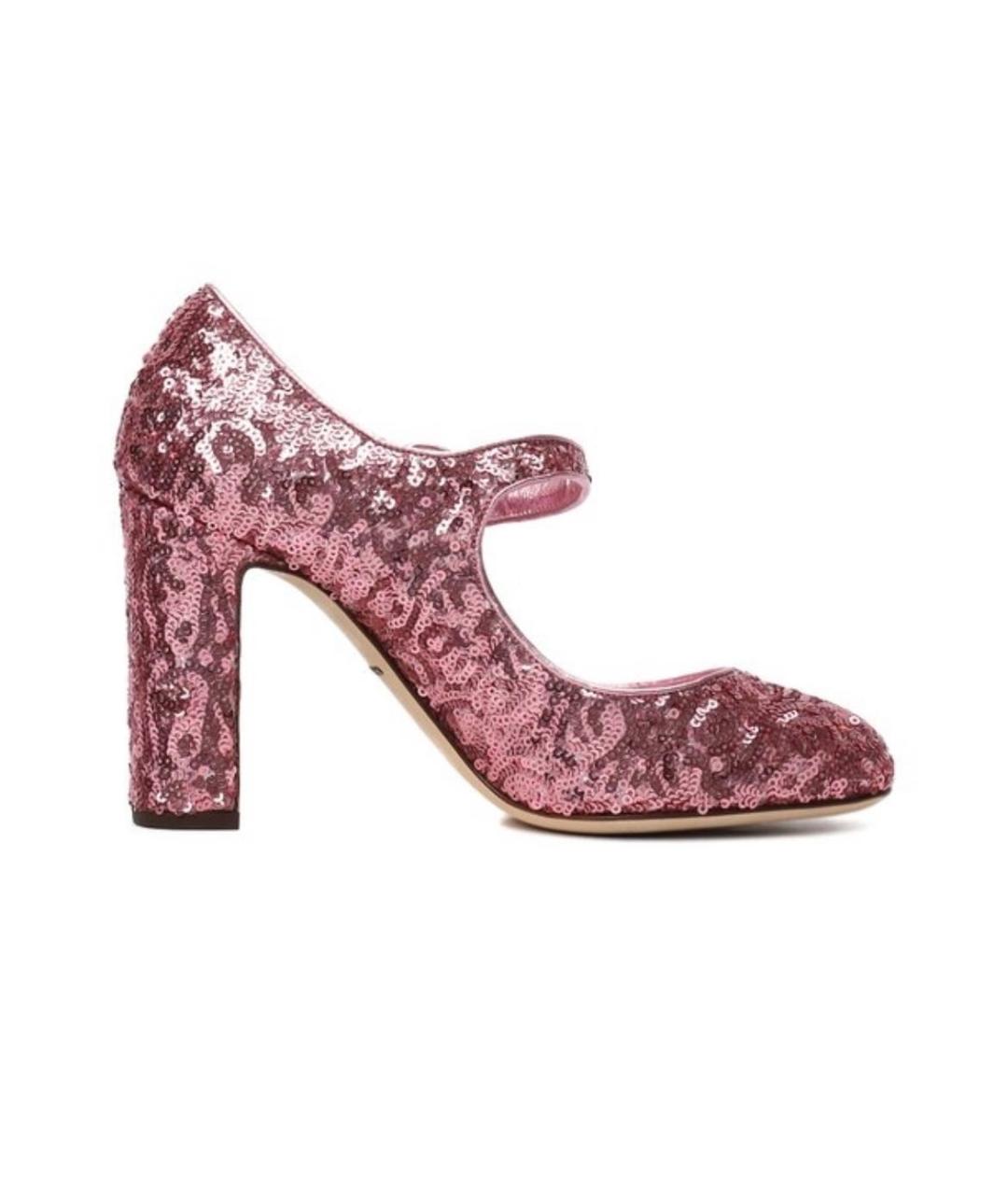 DOLCE&GABBANA Розовые туфли, фото 2