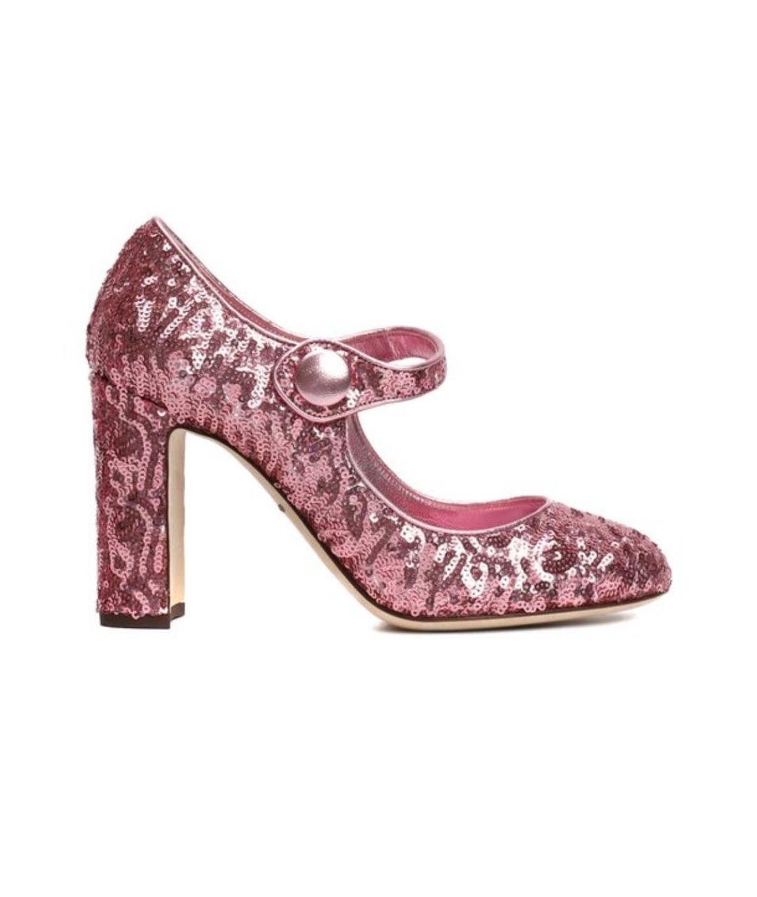 DOLCE&GABBANA Розовые туфли, фото 7