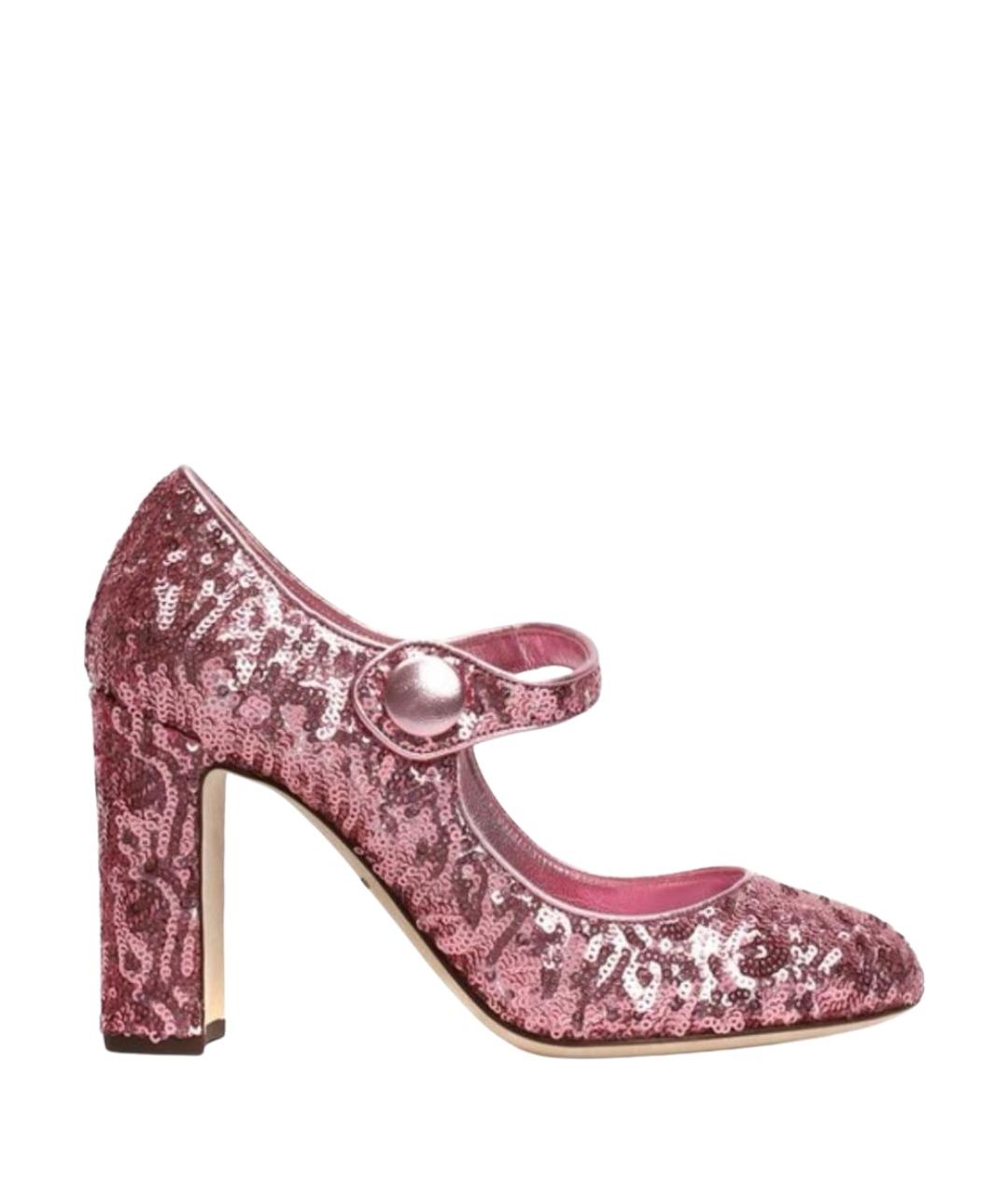 DOLCE&GABBANA Розовые туфли, фото 1