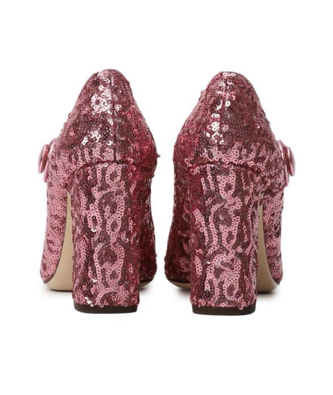 DOLCE&GABBANA Розовые туфли, фото 3