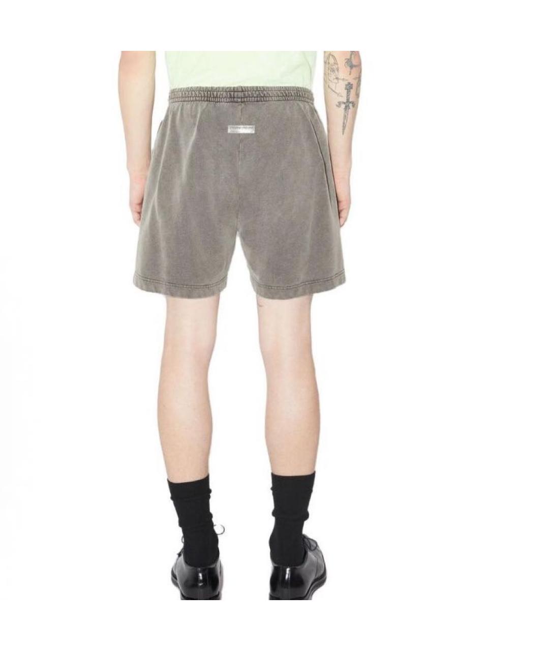 ACNE STUDIOS Серые шорты, фото 3