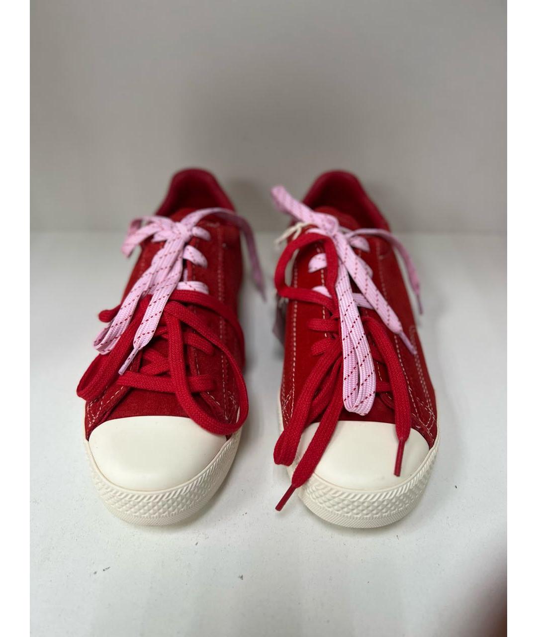 CONVERSE Красные замшевые кеды, фото 2