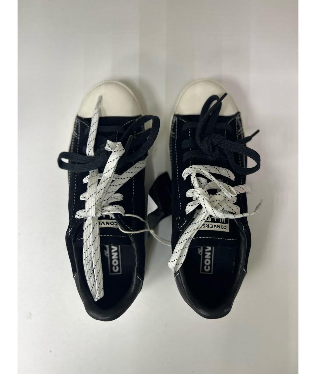 CONVERSE Черные замшевые кеды, фото 3
