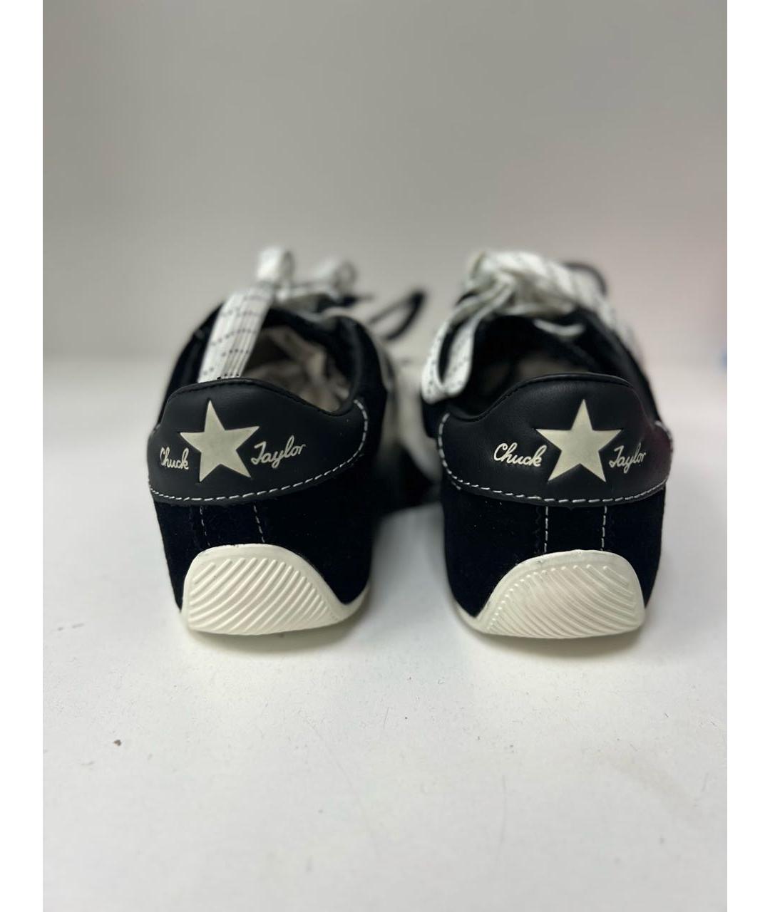 CONVERSE Черные замшевые кеды, фото 4