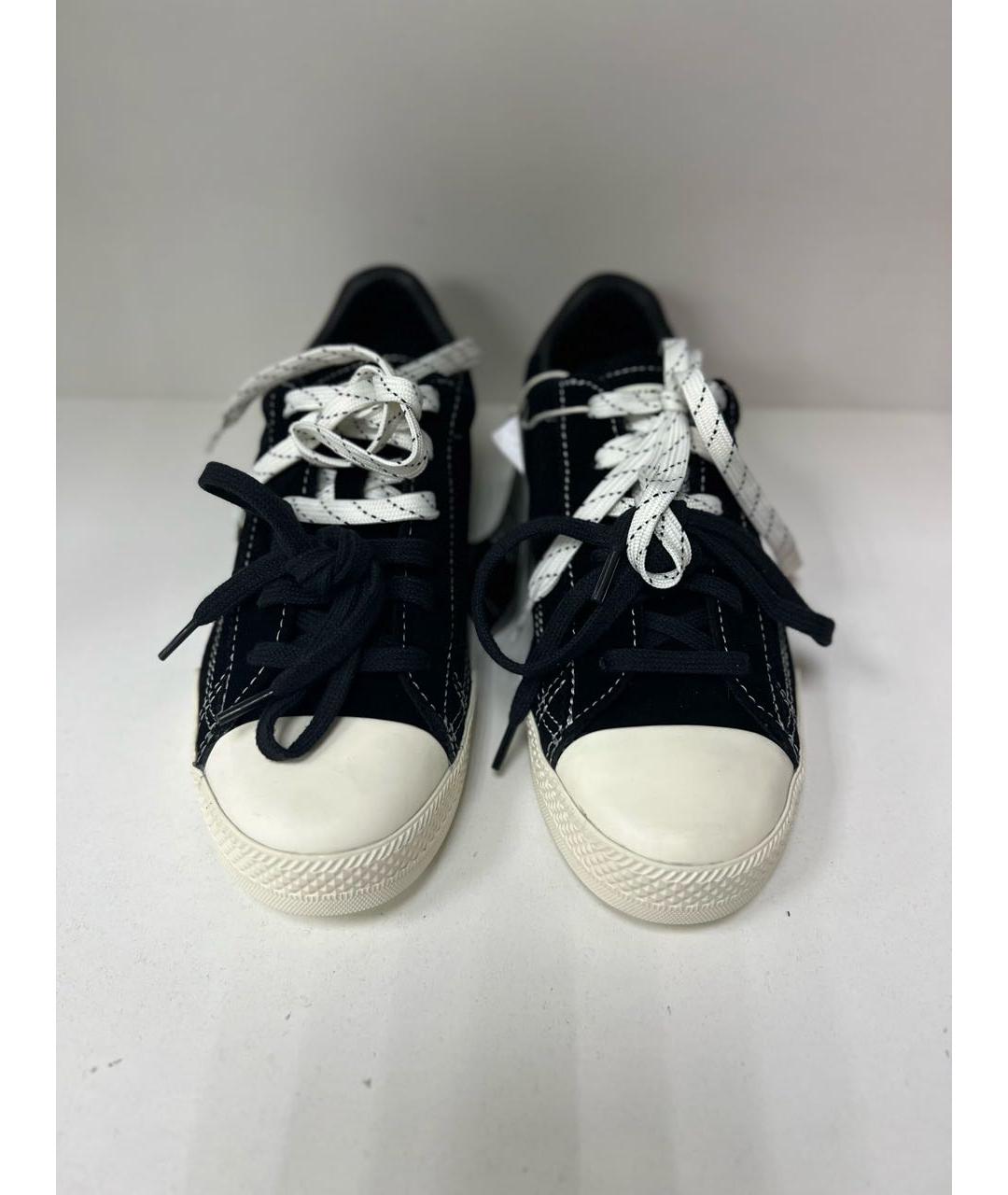 CONVERSE Черные замшевые кеды, фото 2