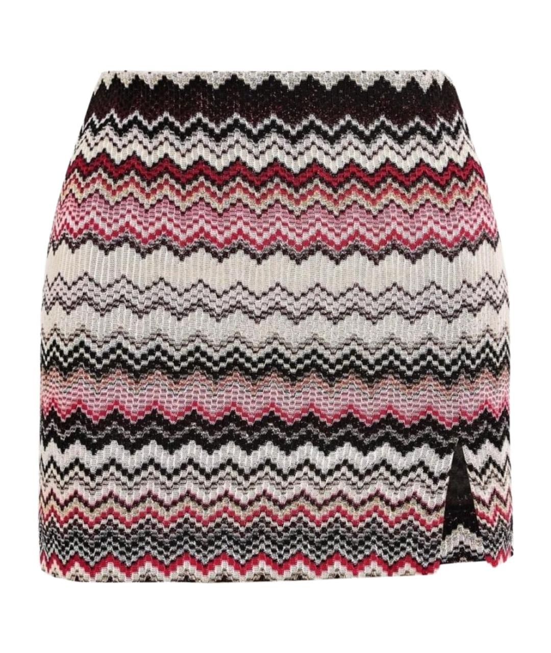 MISSONI Мульти вискозная юбка мини, фото 1