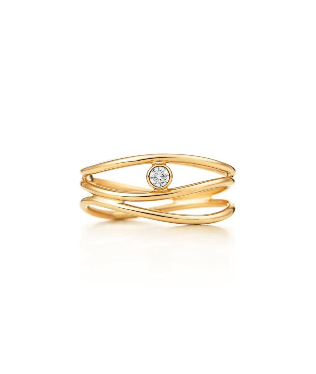 TIFFANY&CO Золотое кольцо из желтого золота, фото 1