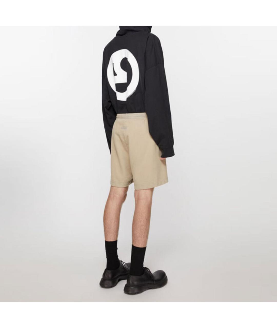 ACNE STUDIOS Бежевые шорты, фото 3