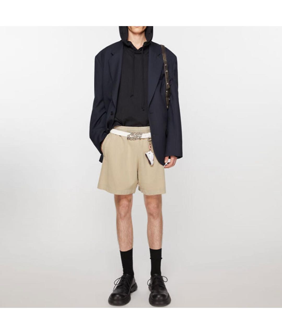 ACNE STUDIOS Бежевые шорты, фото 2