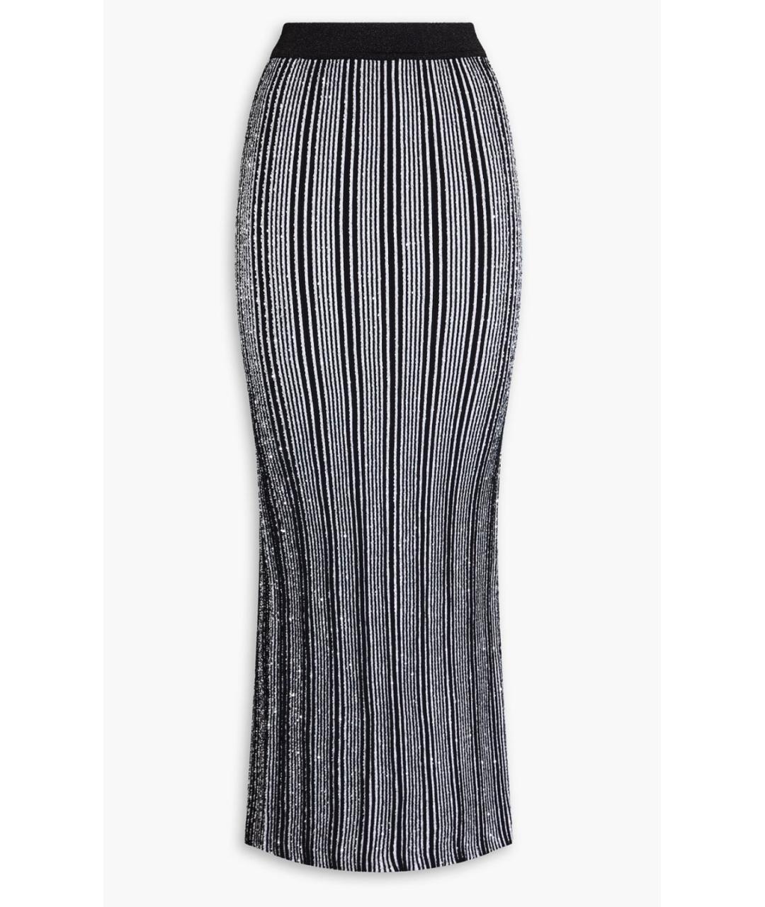 MISSONI Черная вискозная юбка миди, фото 4