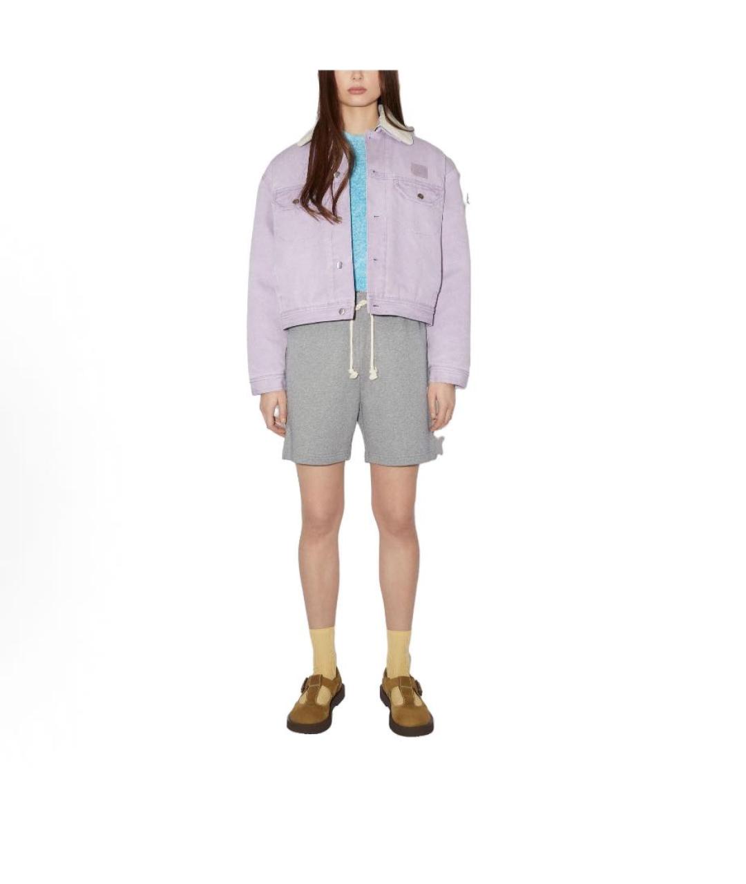 ACNE STUDIOS Серые шорты, фото 2