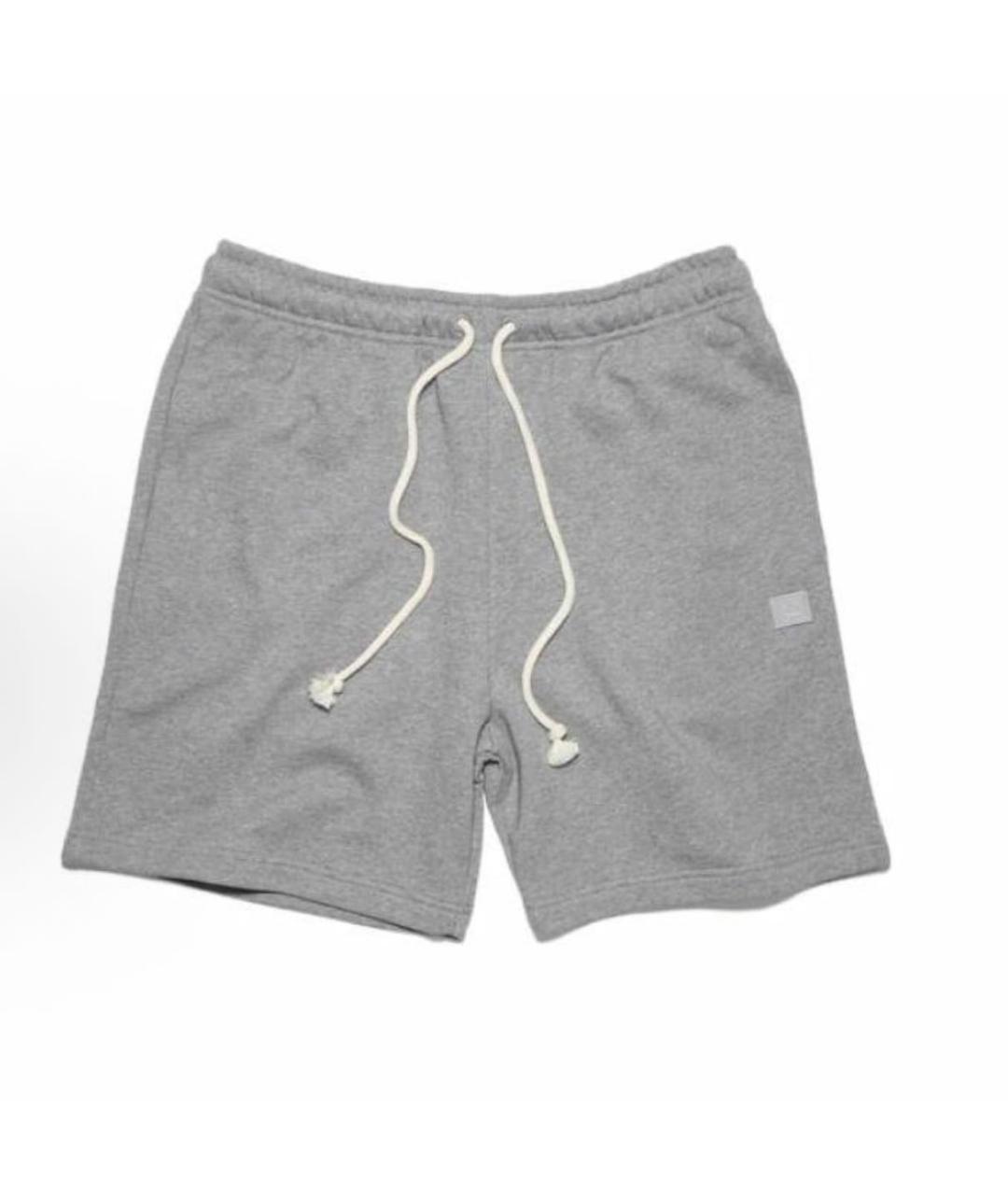 ACNE STUDIOS Серые шорты, фото 1