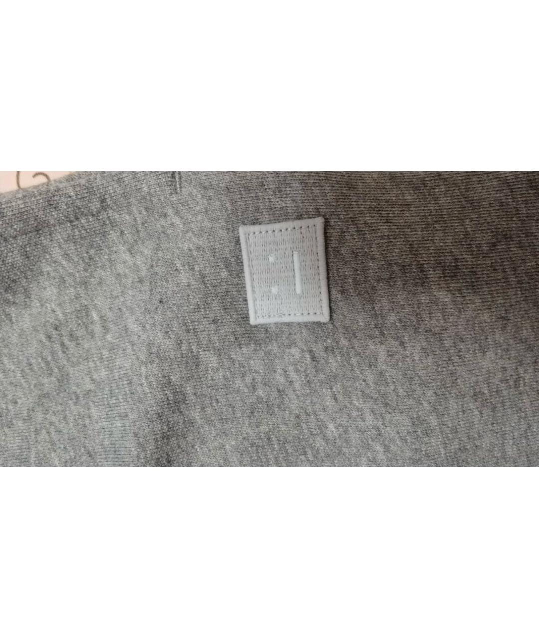 ACNE STUDIOS Серые шорты, фото 7