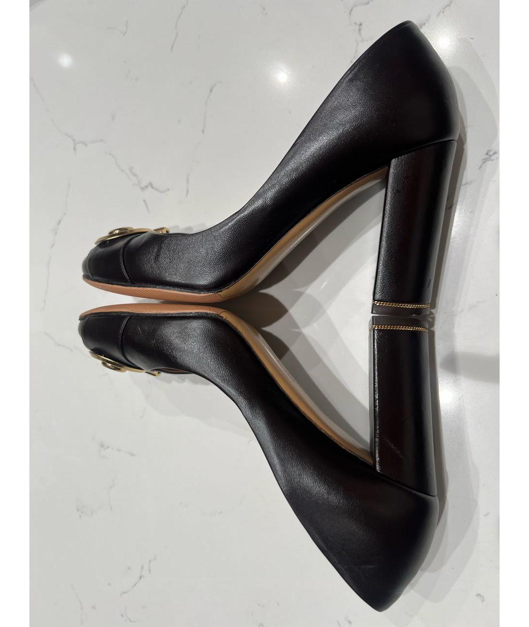 FERRAGAMO Коричневые кожаные туфли, фото 7