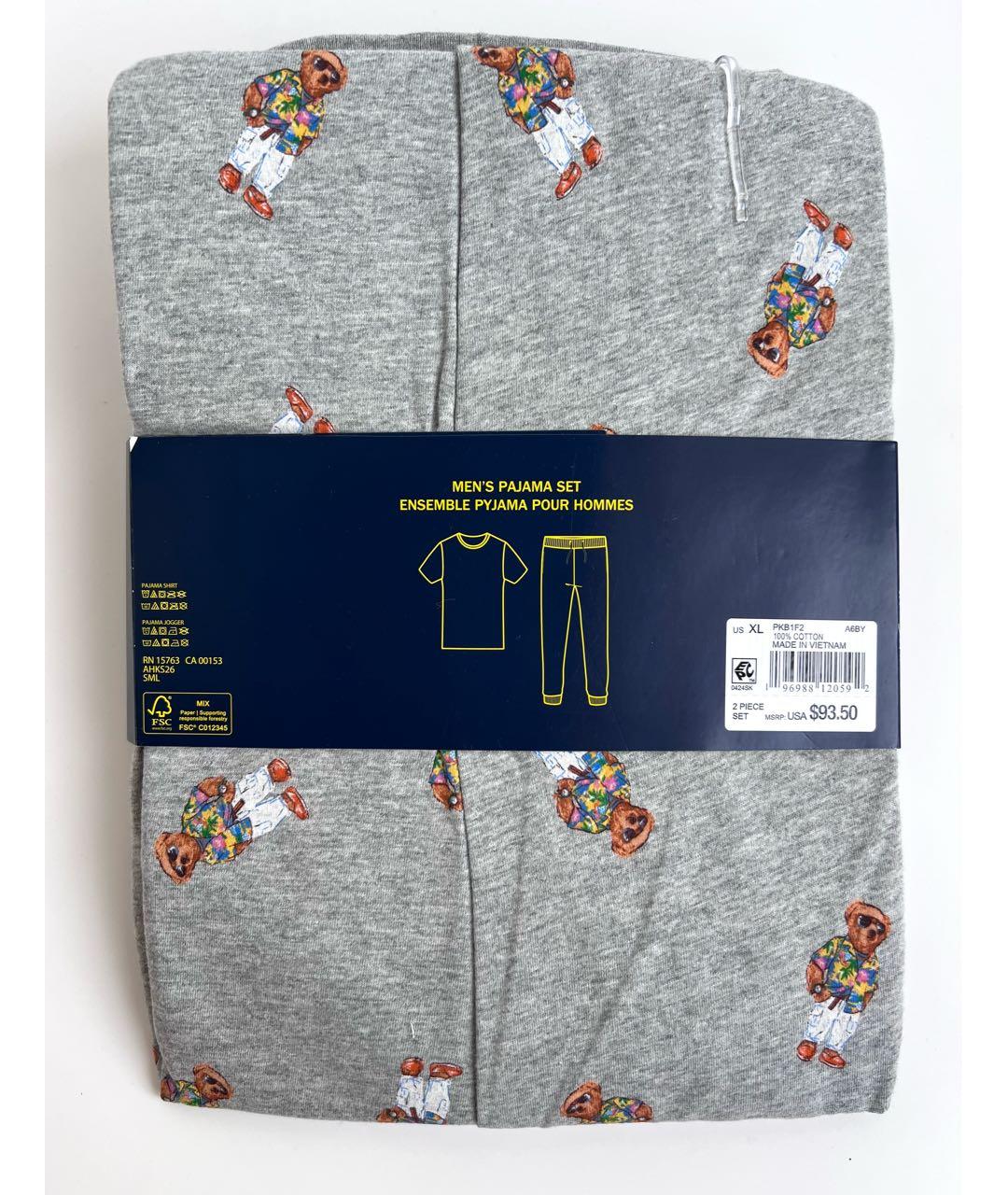 POLO RALPH LAUREN Серая пижама, фото 5