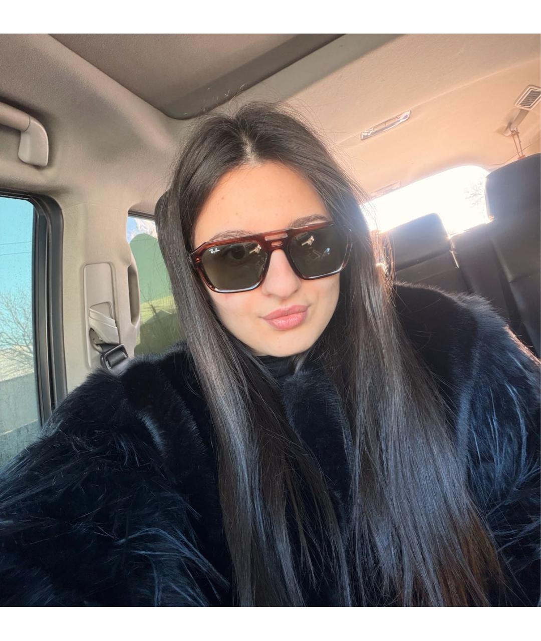 RAY BAN Зеленые солнцезащитные очки, фото 3