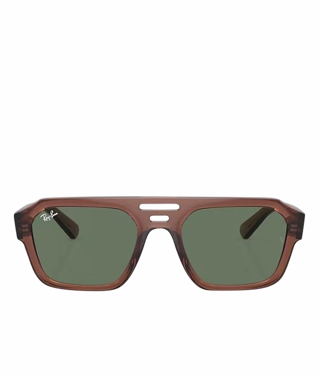RAY BAN Зеленые солнцезащитные очки, фото 1