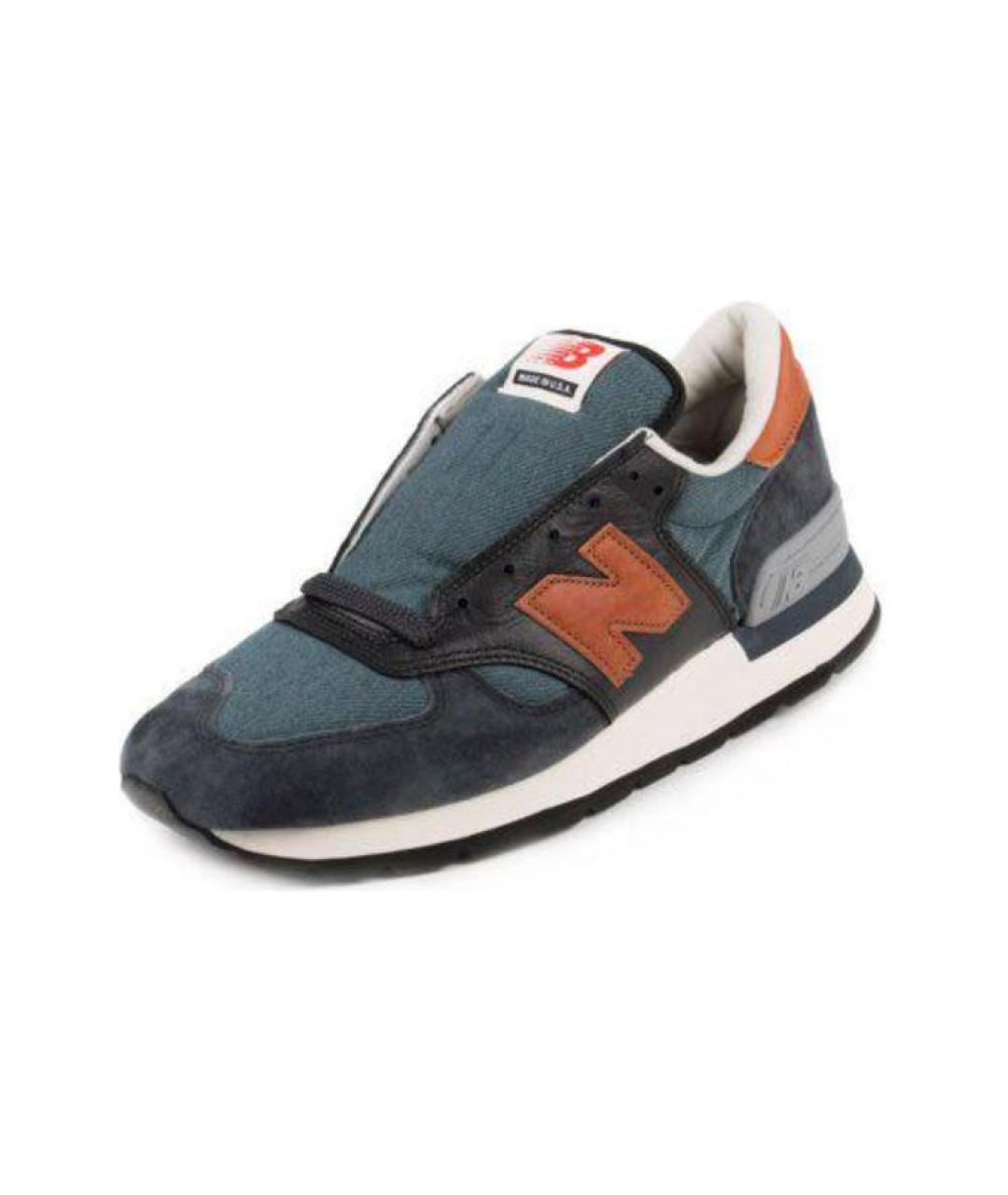 NEW BALANCE Синие низкие кроссовки / кеды, фото 3