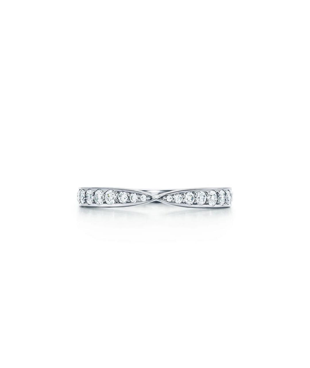 TIFFANY&CO Серебряное платиновое кольцо, фото 1