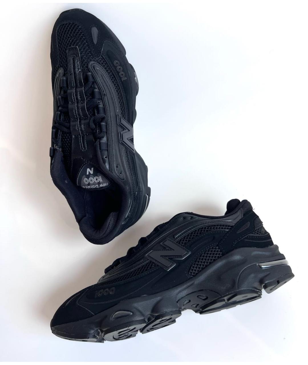 NEW BALANCE Черные текстильные низкие кроссовки / кеды, фото 7