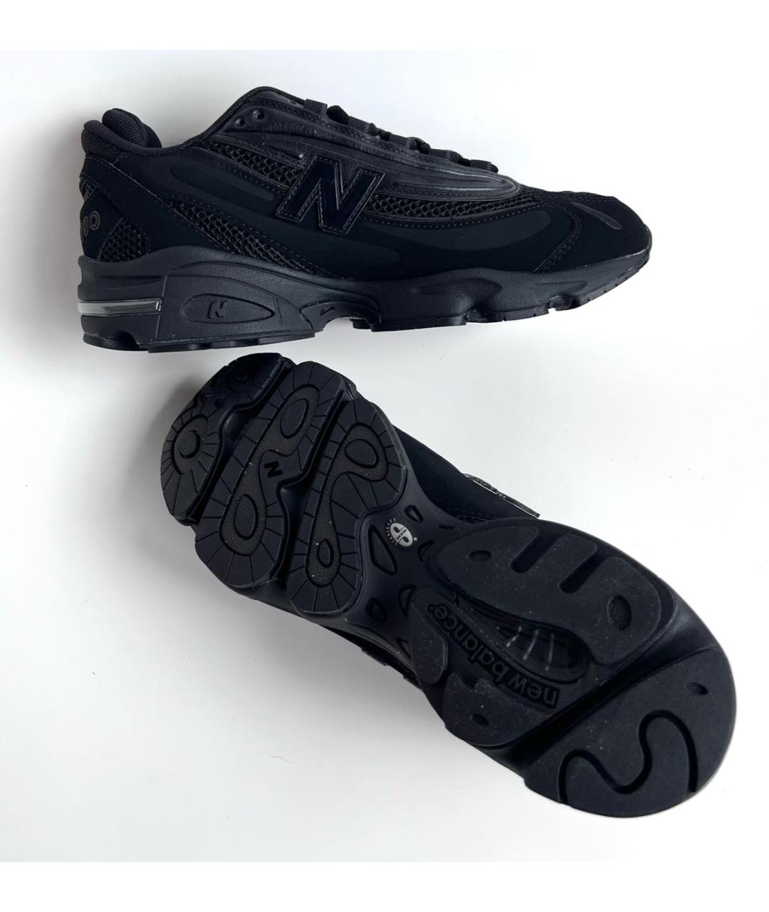 NEW BALANCE Черные текстильные низкие кроссовки / кеды, фото 6
