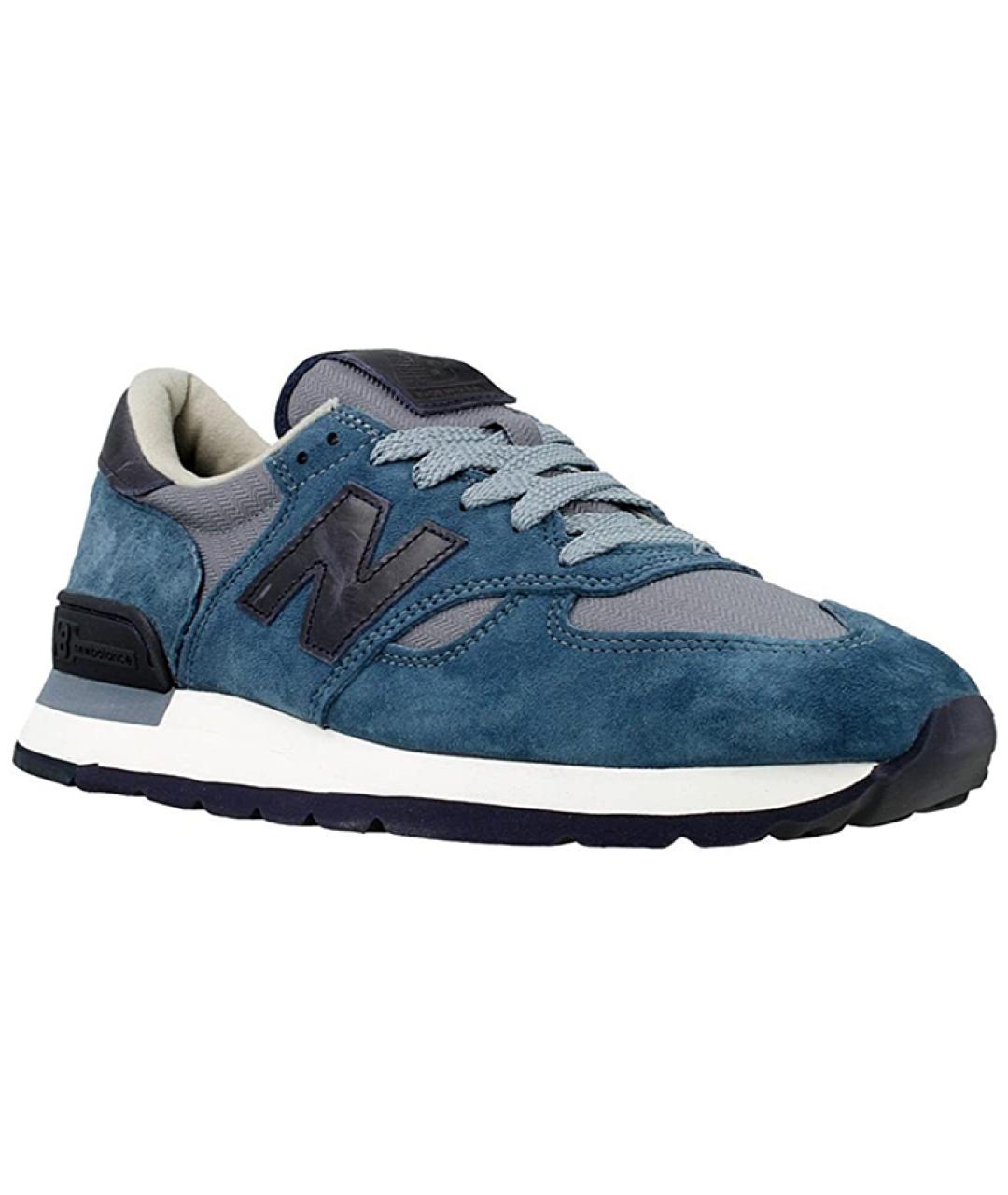 NEW BALANCE Синие низкие кроссовки / кеды, фото 3