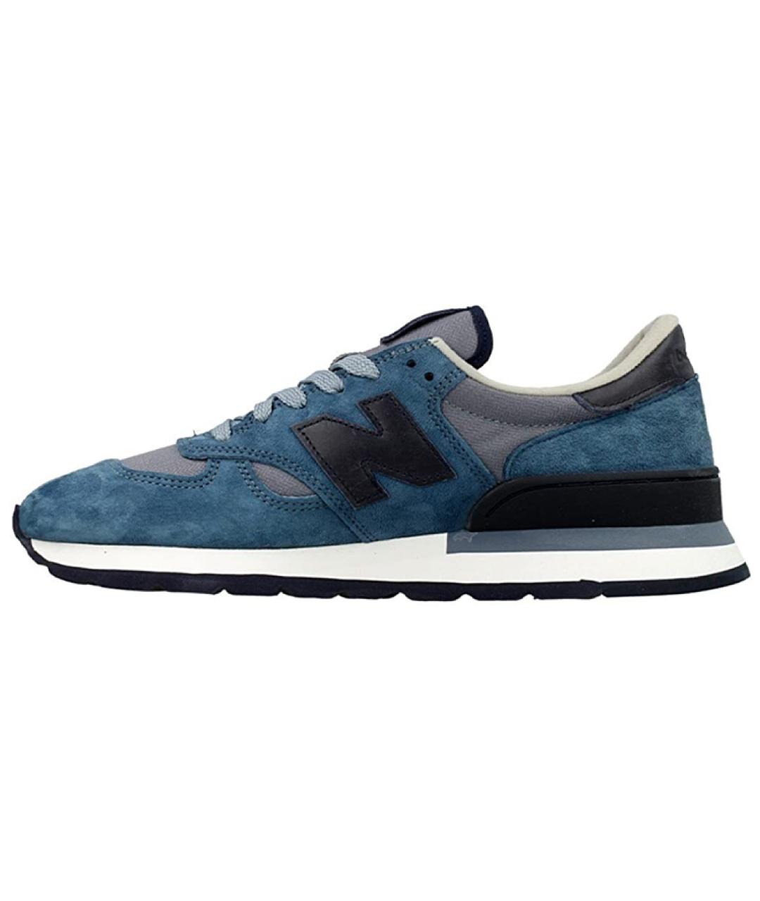 NEW BALANCE Синие низкие кроссовки / кеды, фото 2