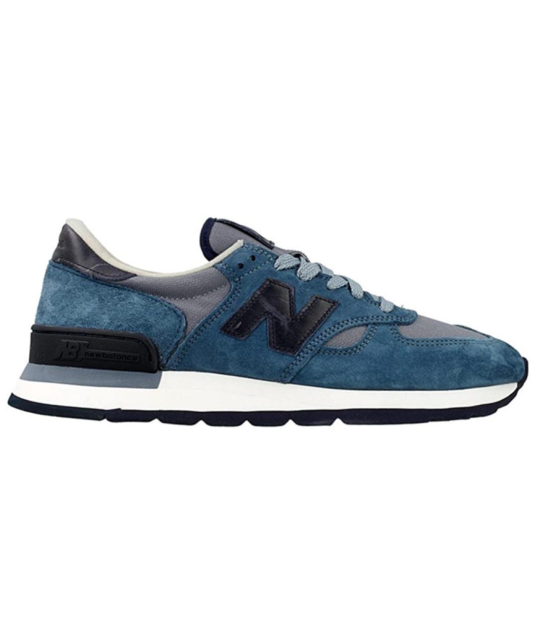 NEW BALANCE Синие низкие кроссовки / кеды, фото 1