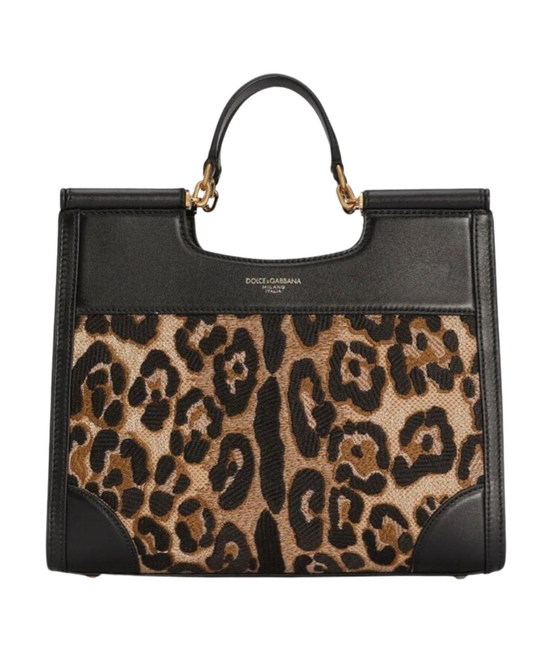 DOLCE&GABBANA Мульти кожаная сумка с короткими ручками, фото 1